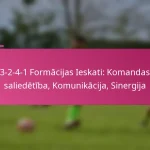 3-2-4-1 Formācijas Ieskati: Komandas saliedētība, Komunikācija, Sinergija