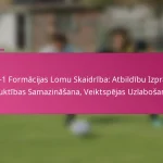 3-2-4-1 Formācijas Lomu Skaidrība: Atbildību Izpratne, Jauktības Samazināšana, Veiktspējas Uzlabošana