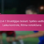 3-2-4-1 Stratēģijas Ieskati: Spēles vadība, Laika kontrole, Ritma noteikšana