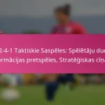 3-2-4-1 Taktiskie Saspēles: Spēlētāju dueli, Formācijas pretspēles, Stratēģiskas cīņas